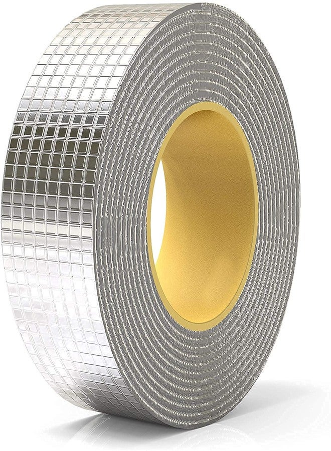 SEASPIRIT 2 Inch Aluminium Foil Self adhesive UV Protection Waterproof Tape Suitable for Roof Leak, Surface Crack, Window Sill Gap, Pipe Rupture, Boat Sealing,Home Renovation - Image 3